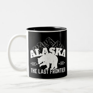 Alaska der letzte Pollenbär an der Grenze Zweifarbige Tasse