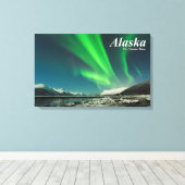 Alaska Der Vorhang steigt Leinwanddruck (Insitu (Holzboden))