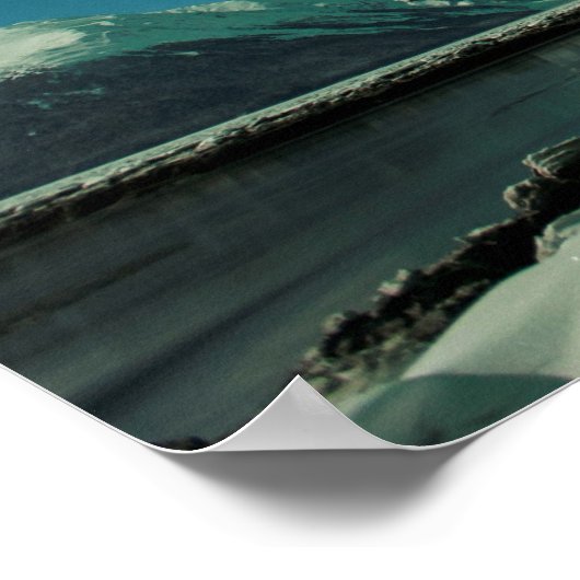 Alaska Der Vorhang steigt Poster (Ecke)