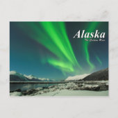 Alaska Der Vorhang steigt Postkarte (Vorderseite)