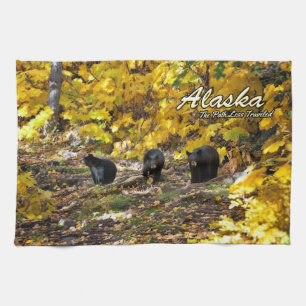Alaska der Weg weniger gereist Handtuch