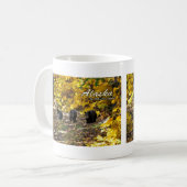 Alaska der Weg weniger gereist Kaffeetasse (Vorderseite Links)