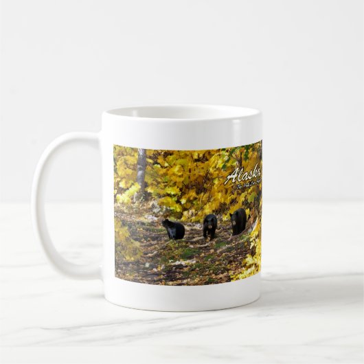 Alaska der Weg weniger gereist Kaffeetasse (Links)