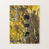 Alaska der Weg weniger gereist Puzzle (Vertikal)