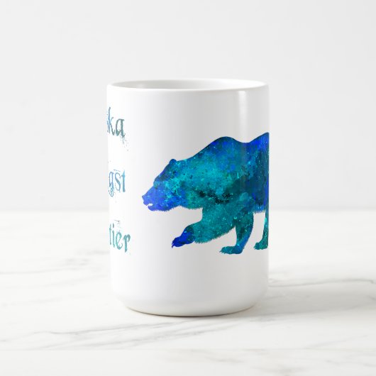 Alaska die letzte Grenze - 15 oz. Mug Kaffeetasse (Mittel)
