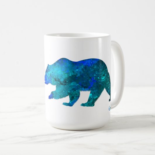 Alaska die letzte Grenze - 15 oz. Mug Kaffeetasse (VorderseiteRechts)