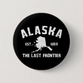 Alaska, die letzte Grenze Button (Vorderseite)