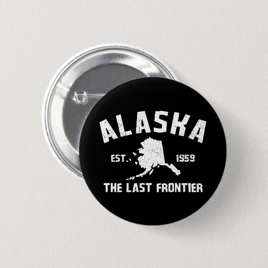 Alaska, die letzte Grenze Button (Vorne & Hinten)