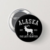 Alaska, die letzte Grenze Button (Vorne & Hinten)