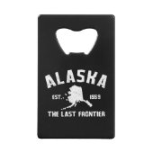 Alaska, die letzte Grenze Geldbeutel Flaschenöffner (Rückseite)