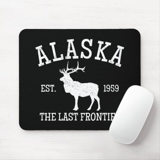 Alaska, die letzte Grenze Mousepad (Mit Mouse)