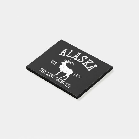Alaska, die letzte Grenze Post-it Klebezettel (angewinkelt)