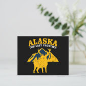 Alaska, die letzte Grenze Postkarte (Stehend Vorderseite)