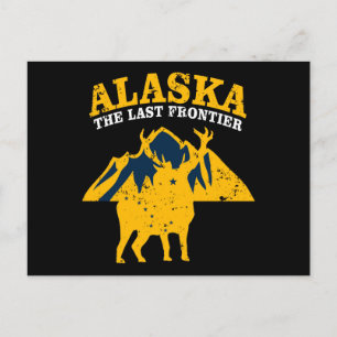 Alaska, die letzte Grenze Postkarte
