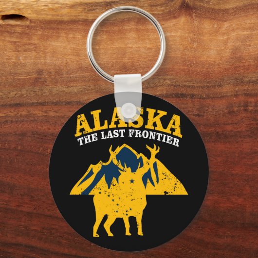 Alaska, die letzte Grenze Schlüsselanhänger (Vorderseite)