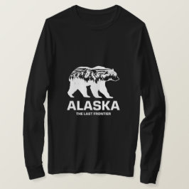 Alaska die letzte Grenze Vintagen Elche Souvenir T-Shirt