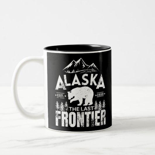Alaska, die letzte Grenze Zweifarbige Tasse (Links)