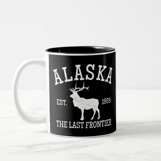 Alaska, die letzte Grenze Zweifarbige Tasse (Links)