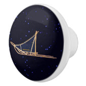 Alaska Dog Sled Mail Keramikknauf (Rechts)