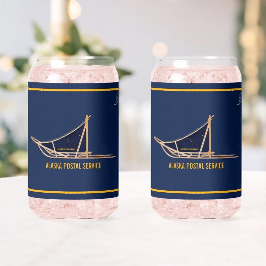 Alaska Dog Sled Postal Carrier Dosenglas (Insitu (Hochzeit))