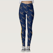 Alaska Dog Sled Postal Carrier Leggings (Vorderseite)