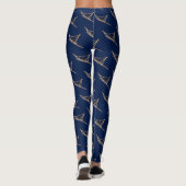 Alaska Dog Sled Postal Carrier Leggings (Rückseite)