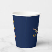 Alaska Dog Sled Postal Carrier Pappbecher (Rechts)