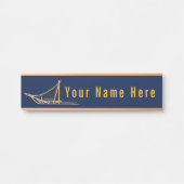 Alaska Dog Sled Postal Carrier Türschild (Vorderseite )