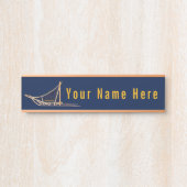 Alaska Dog Sled Postal Carrier Türschild (Vorderseite )