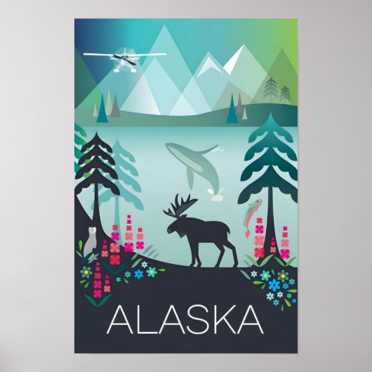 Alaska-Druck Poster (Vorne)