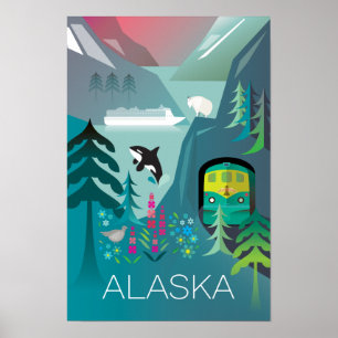 Alaska Druck Poster
