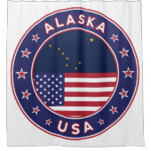 Alaska Duschvorhang (Vorderseite)