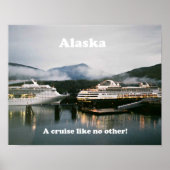 Alaska, eine Kreuzfahrt wie keine andere. Poster (Vorne)