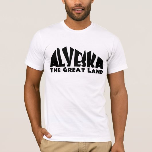 Alaska einmal genanntes Alyeska T-Shirt (Vorderseite)
