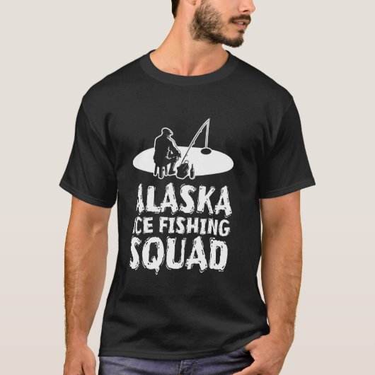 Alaska Eisangler-Team T-Shirt (Vorderseite)