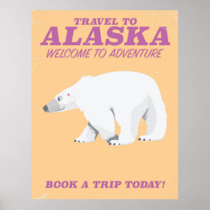 Alaska Eisbär Poster
