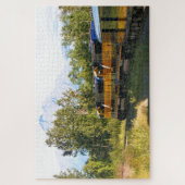Alaska Eisenbahn Motor & Mountain Puzzle (Vertikal)