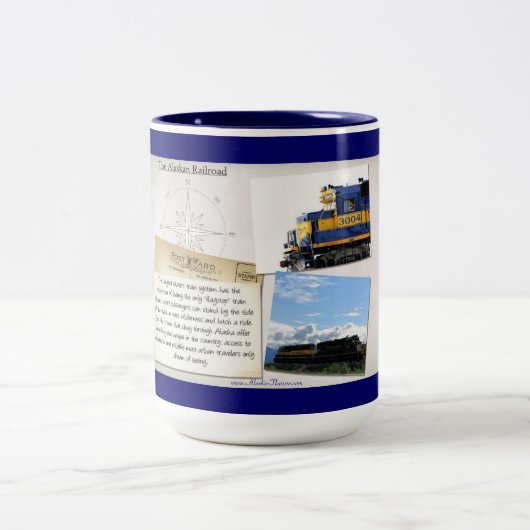 Alaska Eisenbahn Tasse (Mittel)