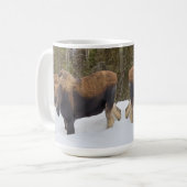 Alaska Elch - 15 oz. Mug Kaffeetasse (Vorderseite Links)