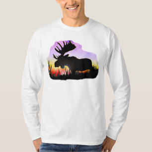Alaska-Elche Sillouette T-Shirt