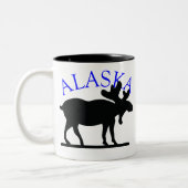 Alaska-Elche Zweifarbige Tasse (Links)