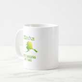 Alaska-Erinnerungen Kaffeetasse (Vorderseite Links)