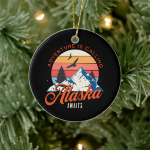 Alaska erwartet dich! keramik ornament