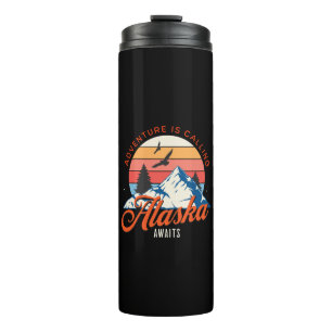 Alaska erwartet dich! thermosbecher