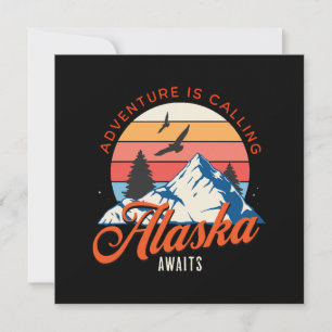 Alaska erwartet! einladung