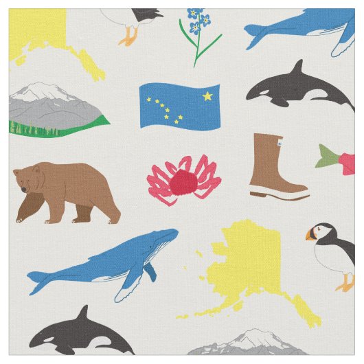 Alaska Fabric Stoff (Nahaufnahme)