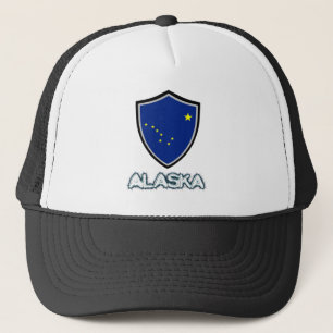 Alaska-Fahne Truckerkappe