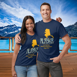 Alaska-Familien-Kreuzfahrt-Ferien T-Shirt