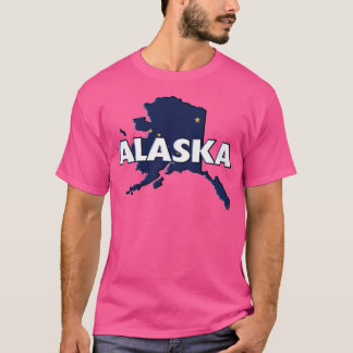 Alaska Farbiger State Print TShirt 2