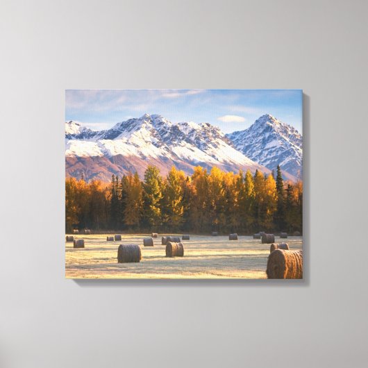 Alaska Farming Leinwanddruck (Vorderseite)